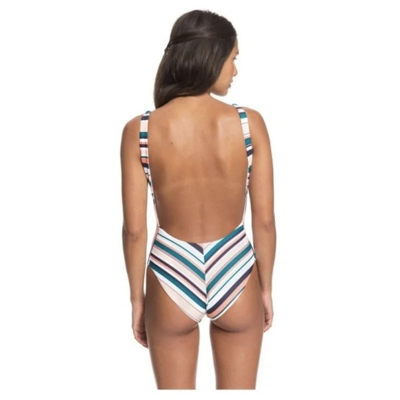 Roxy Women's Milady Sand Fashion One Piece Swimsuit M Medium - Picture 2 of 9